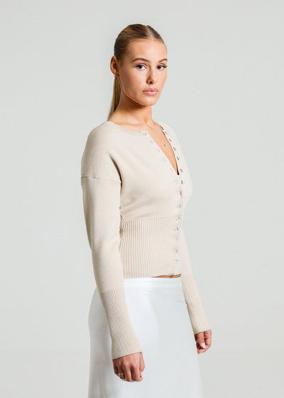 Alba – Sculpted Ribbed Top