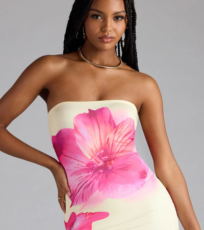 Gorgeous Vibe – Floral Bodycon