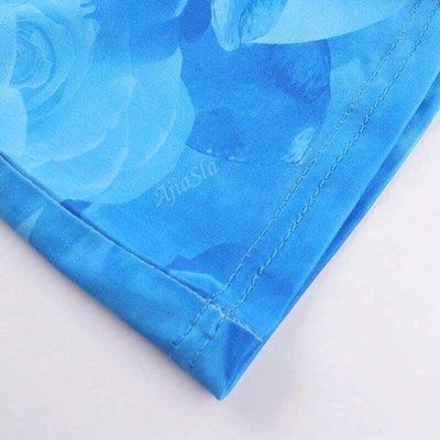 Aqua-colour – Maxi Dress