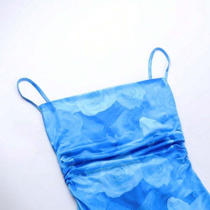 Aqua-colour – Maxi Dress