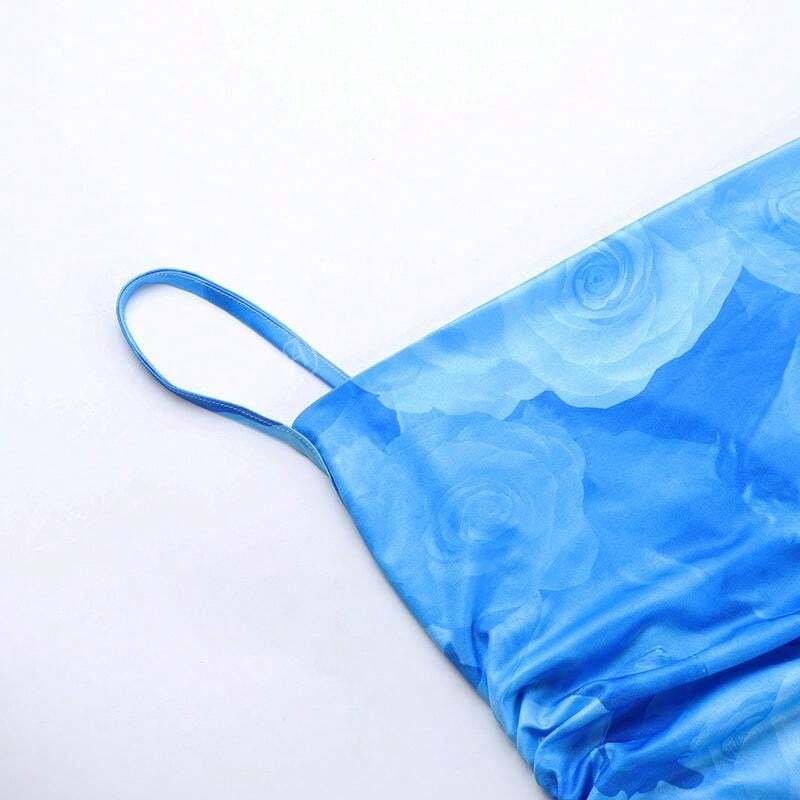 Aqua-colour – Maxi Dress