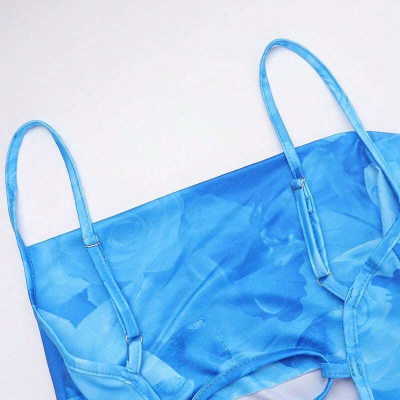 Aqua-colour – Maxi Dress