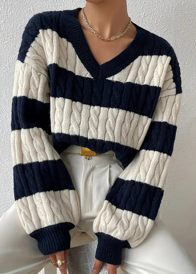 The Éline Striped Sweater