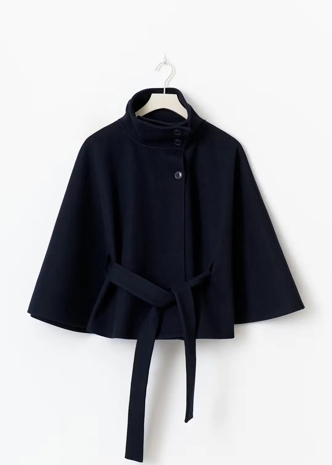 Elsie – Belt Cape Jacket