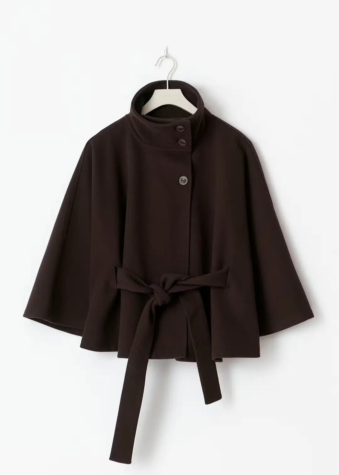 Elsie – Belt Cape Jacket