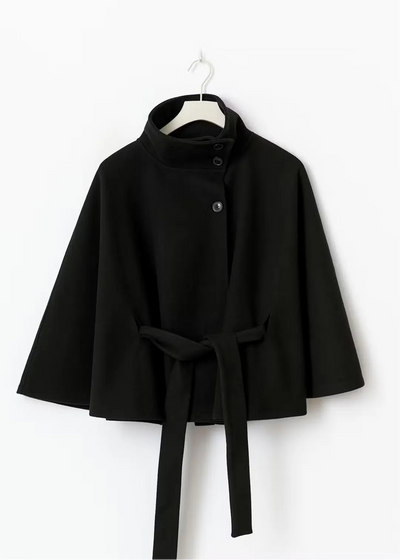 Elsie – Belt Cape Jacket