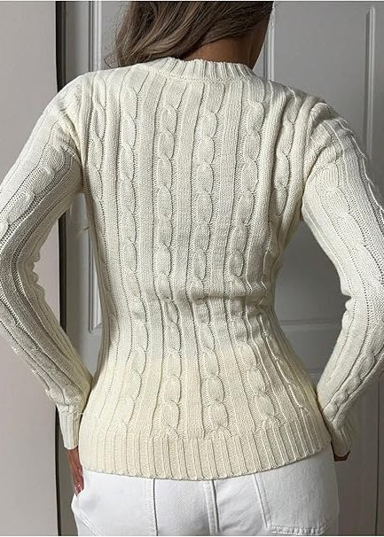The Ivy Cable Knit Sweater