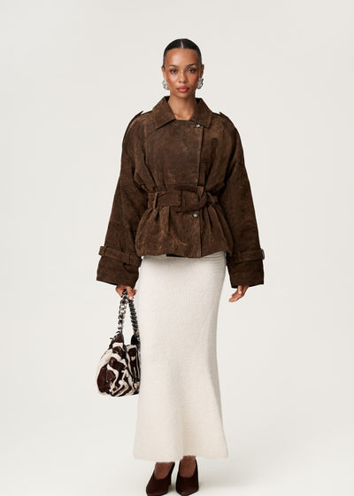 SIENNA | The Chic & Structured Cropped Trench