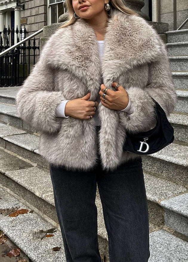 The Seraphina Faux Fur Coat