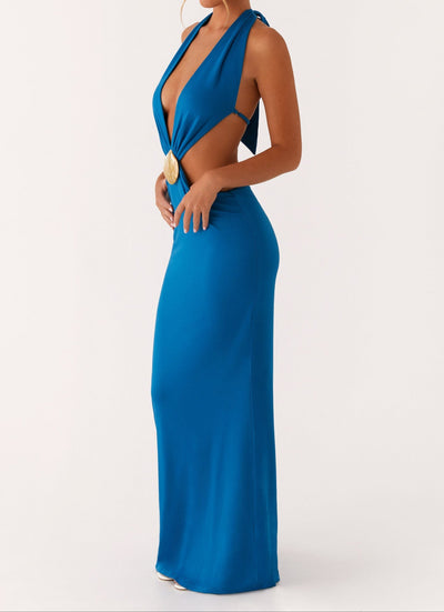 Paola Maxi Dress – Royal Blue