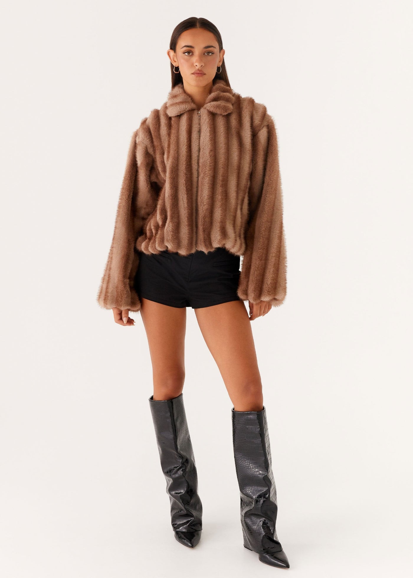 The Amelisse Faux Fur Jacket