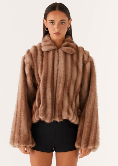 The Amelisse Faux Fur Jacket