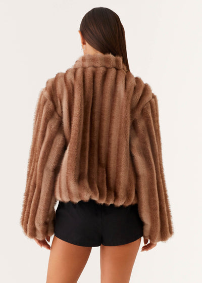 The Amelisse Faux Fur Jacket