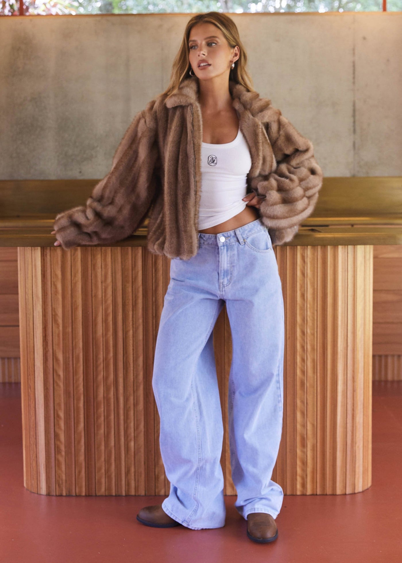 The Amelisse Faux Fur Jacket