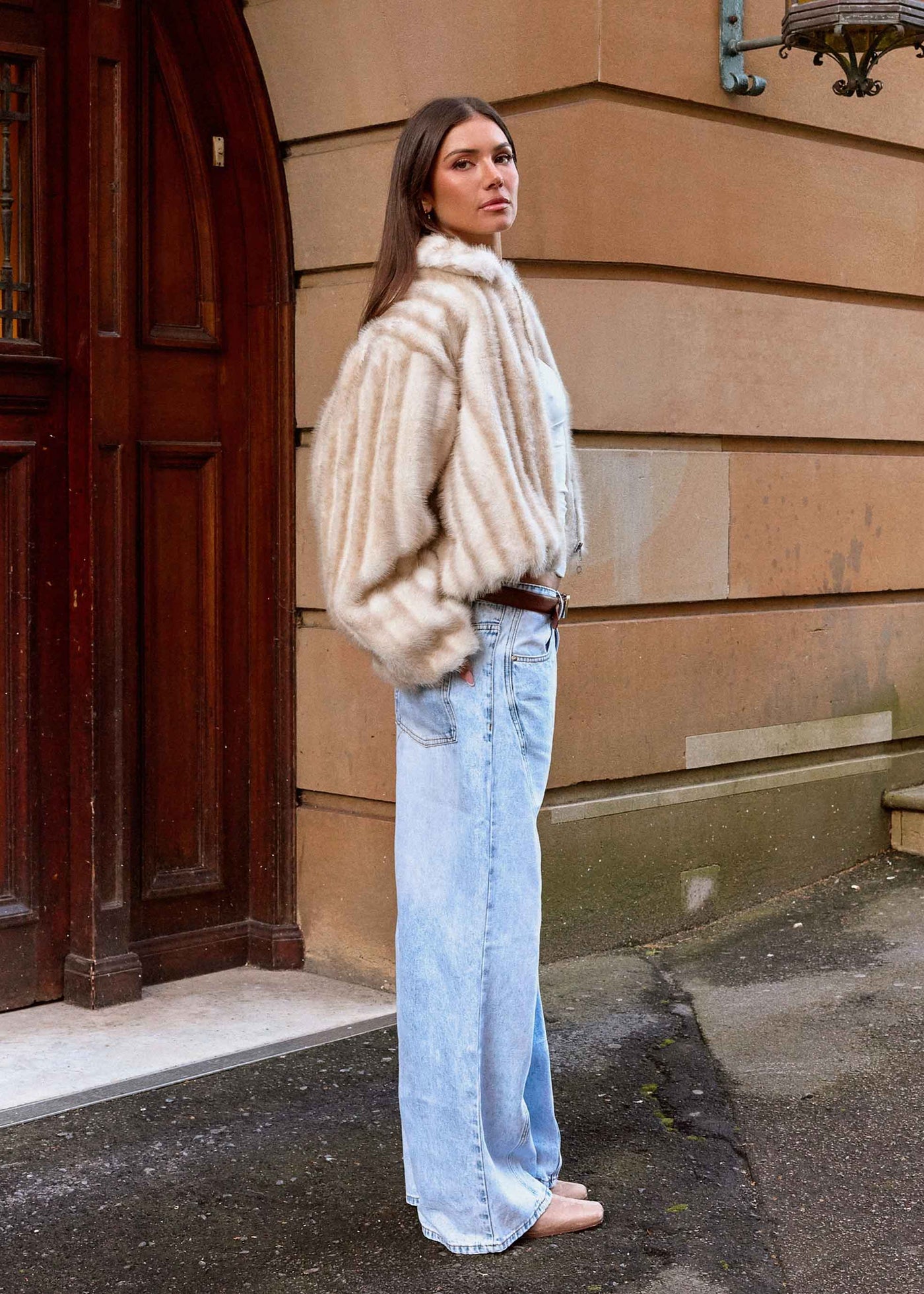 The Amelisse Faux Fur Jacket