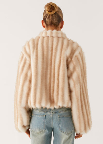 The Amelisse Faux Fur Jacket