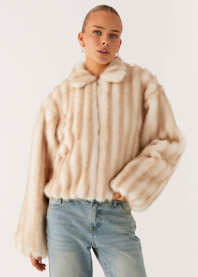 The Amelisse Faux Fur Jacket