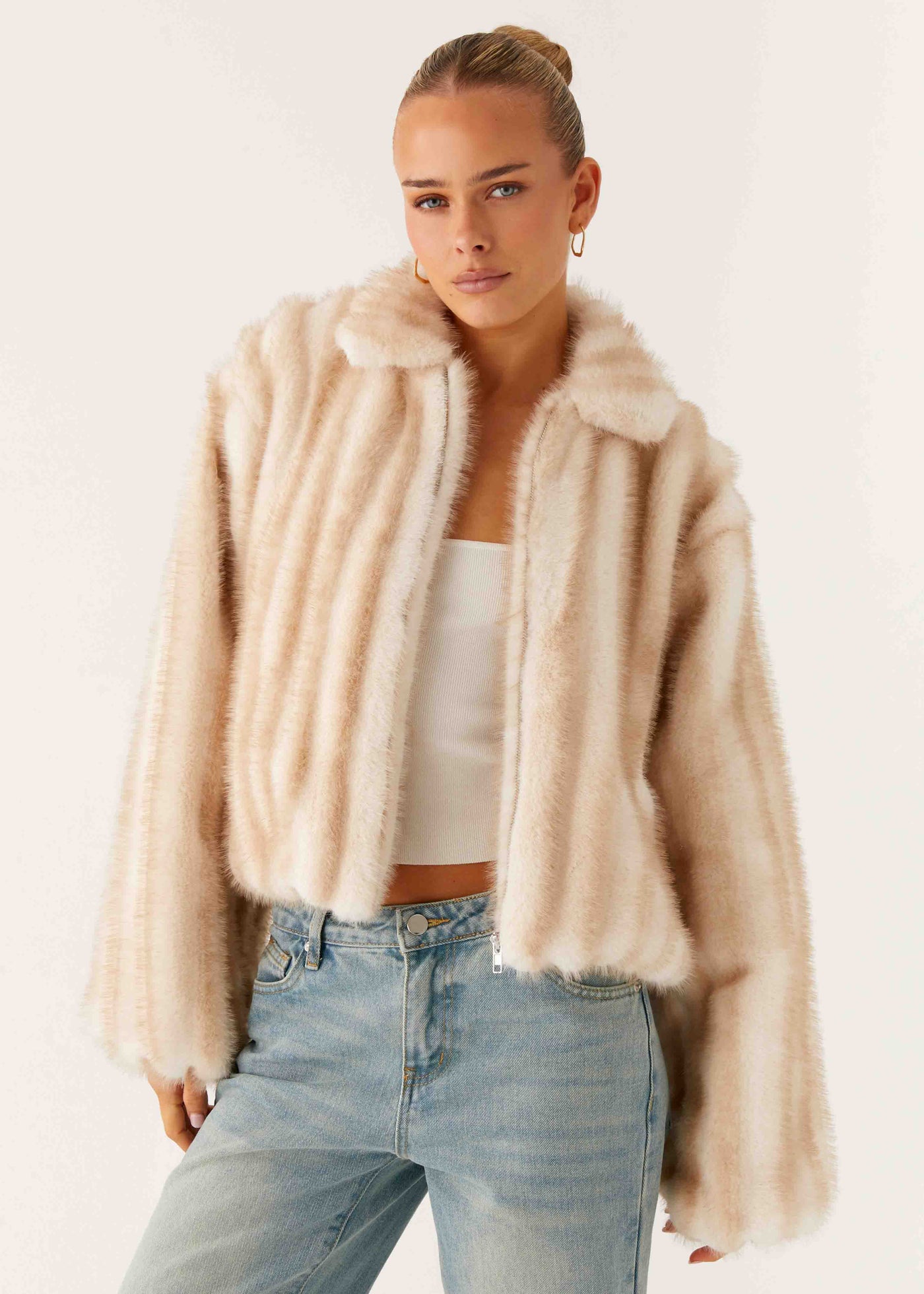 The Amelisse Faux Fur Jacket