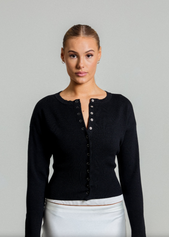 Alba – Sculpted Ribbed Top