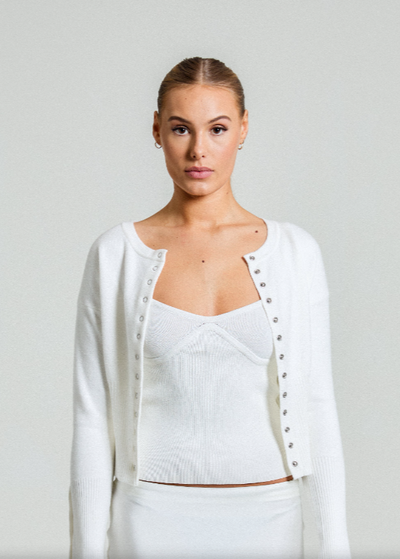 Alba – Sculpted Ribbed Top