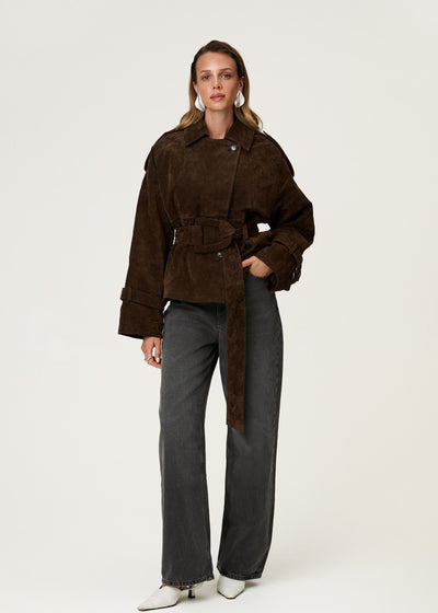 SIENNA | The Chic & Structured Cropped Trench