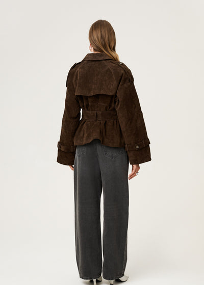 SIENNA | The Chic & Structured Cropped Trench