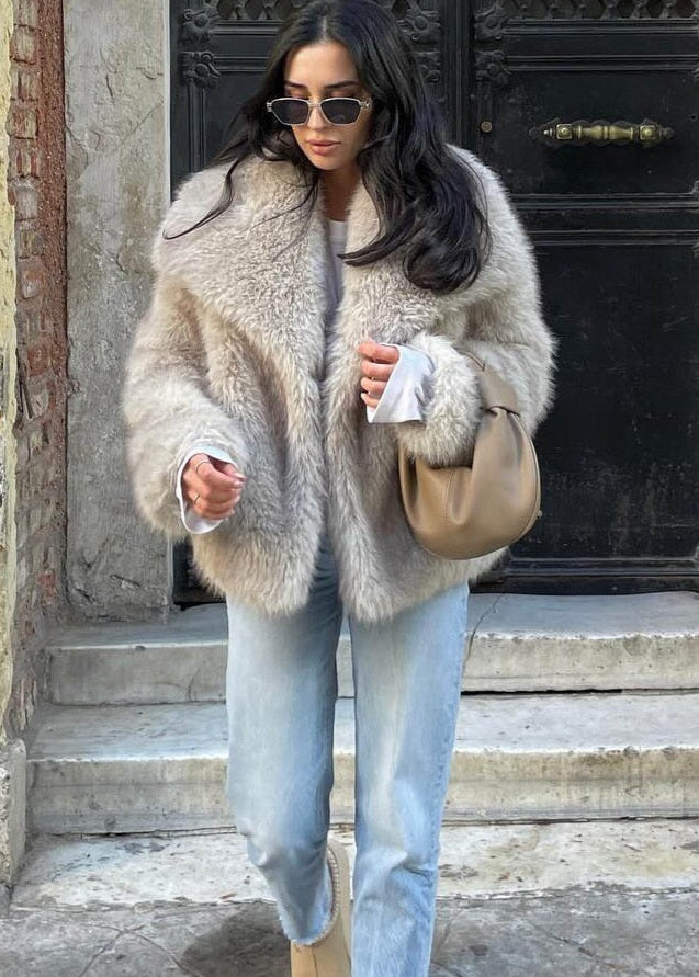 The Seraphina Faux Fur Coat