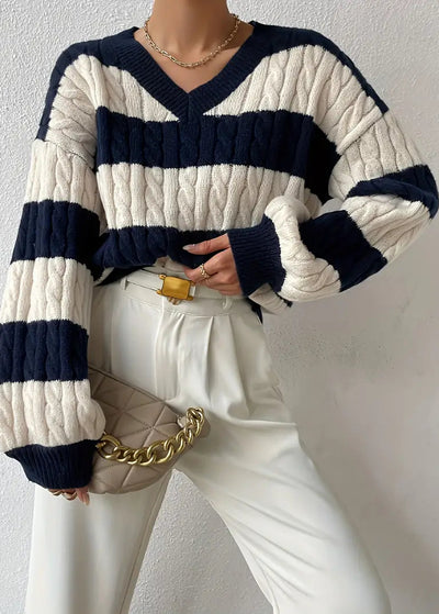 The Éline Striped Sweater