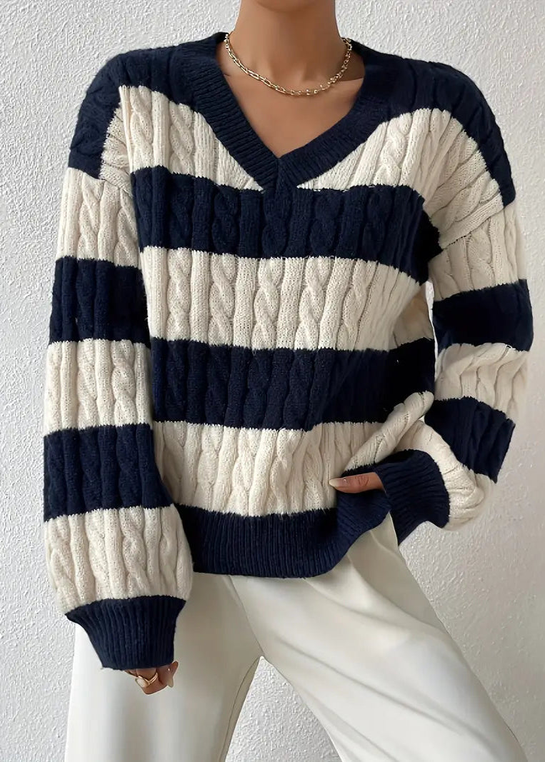 The Éline Striped Sweater