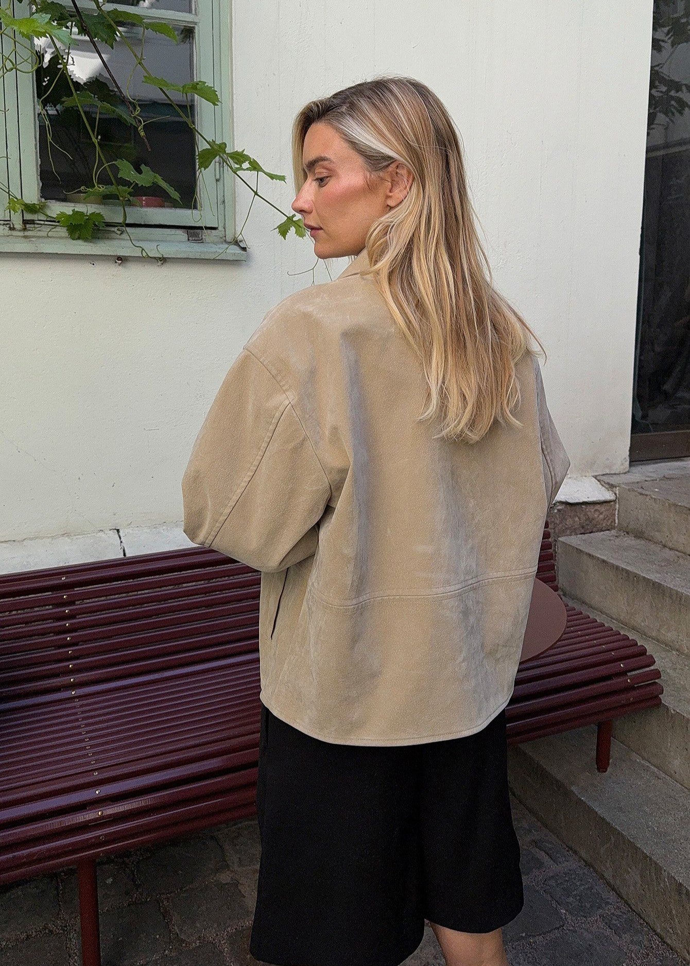 The Sorelle Suede Jacket