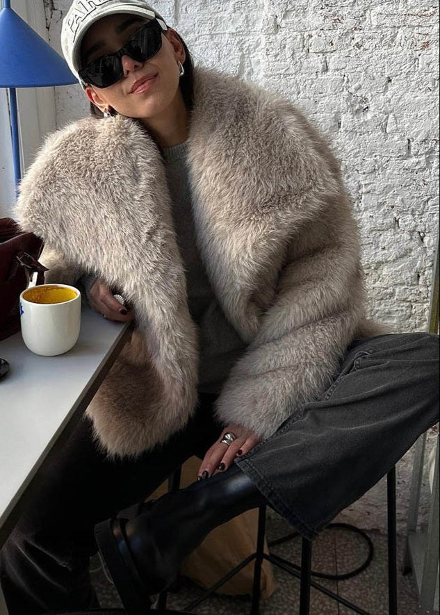 The Seraphina Faux Fur Coat